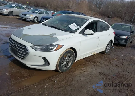 2017 Hyundai Elantra Se from USA, damaged, VIN 5NPD84LF7HH040026